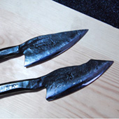 Handgeschmiedete Messer 1